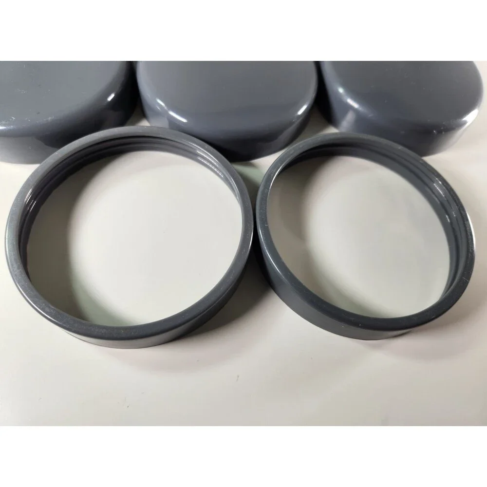NutriBullet Blender Replacement Parts Lot - Blades, Lids & Lip Rings